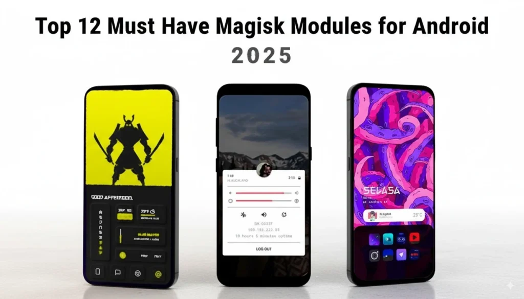 Top 12 Must Have Magisk Modules for Android