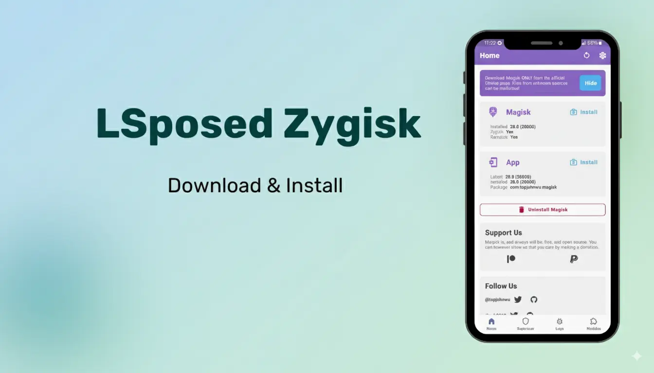Download LSPosed Zygisk v1.9.2 Module (2025)